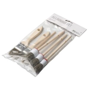 Penselsett allround 6-pakk