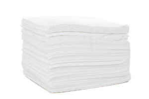 Acuro Absorbent hvite for Olje/40x50cm. 7 kg/100stk