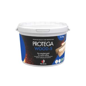 Protega Wood S 12,5 kg Hvittonet Brannbeskyttende