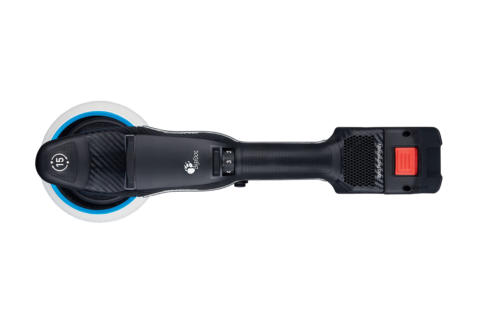 Rupes Bigfoot ibrid HLR15 polermaskin 2x batt - Bilde 2