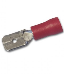 Kabelsko Rød Flatstift Pk100