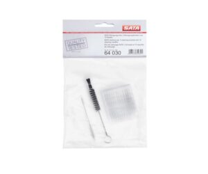 Sata cleaning kit [with 2 cleaning brushes, medium and 12 n