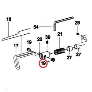 Acuro Set skrue til karos.sag SG-0829H part 19 pris pr.stk