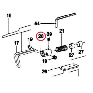 Acuro Blad choks for karosserisag SG-0829H part 20
