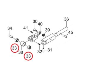 Acuro kulelager ( sett a`2 stk ) 6w-6102