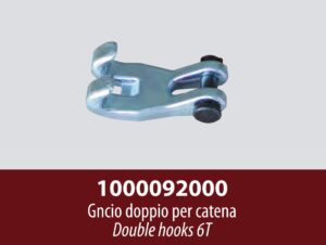 Spanesi jig klemme krok m/kjettingfeste