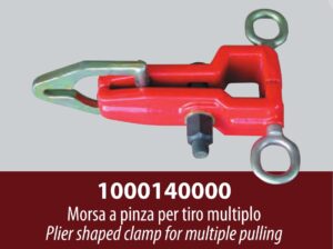 Spanesi jig klemme med 2 ekstra fester