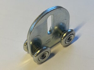 Spanesi Trinse m/4hjul for takskinne