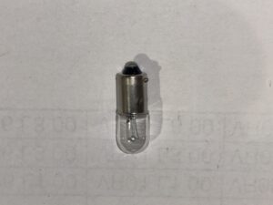 Spanesi light bulb steel socket 36V 3W BA9S