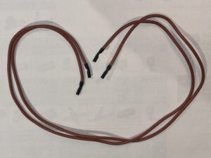 Spanesi ignition cables for dieselburner