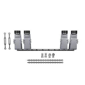 Spanesi kit m/støtter og kjetting for krysstrekking