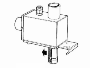 Spanesi kontrollboks med nr. 1 micro bryter høyre single