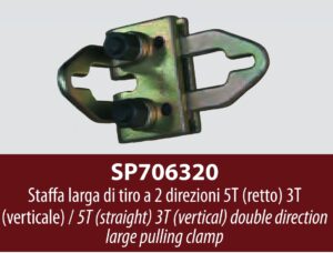 Spanesi Jig klemme 5T horisontal 2T vertikal stor utførelse