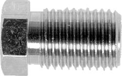 S Bremserørnippel, 3/8x24tom x UNF, 5mm, 10x18.0mm