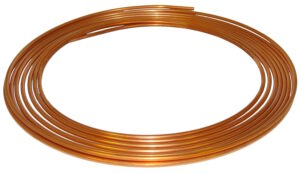 Bremserør kobber 3/16" (4.76x0.9mm) 50m