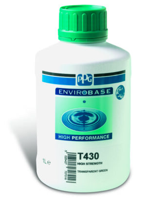 PPG T430/E1   High Strength Transparent Green