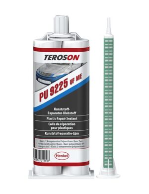 Teroson 9225 Ultra Fast ME 2K plastlim (1 min) dobbel patron