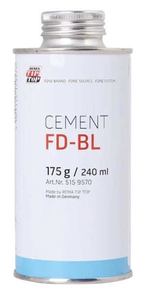 Tip-Top Sement FD-BL 175g boks med kost for slange