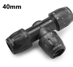 TransAir 213912 T-Stykke  40mm/40mm/40mm
