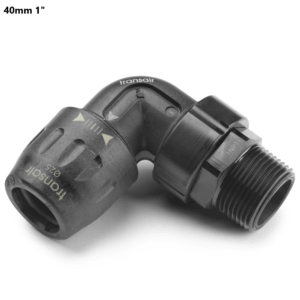 TransAir 290482 Tilkobling 90gr 40mm med 1" BSB utv.