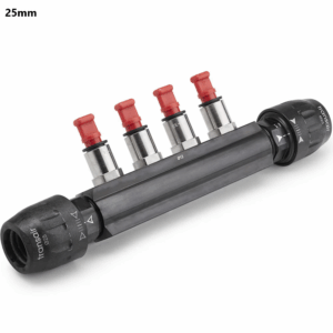 TransAir 297249 Manifold 25mm 4stk outlets
