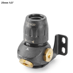 TransAir 297251 Veggbrakett 25mm m/3stk 1/2" BSP uttak 45gr