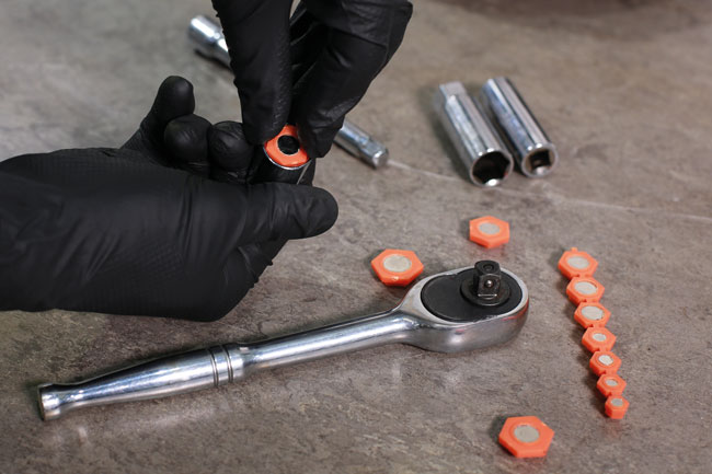 Laser Magnetisk pipeadapter 11stk - Bilde 2