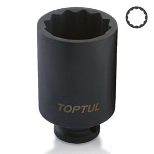 TopTul 1/2" 12-kant lang kraftpipe 36mm