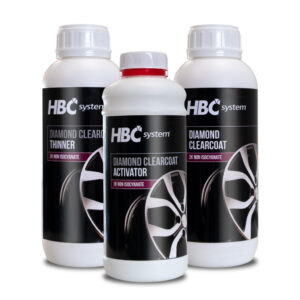 HBC Diamond Clearcoat Package 3L incl mixing cups