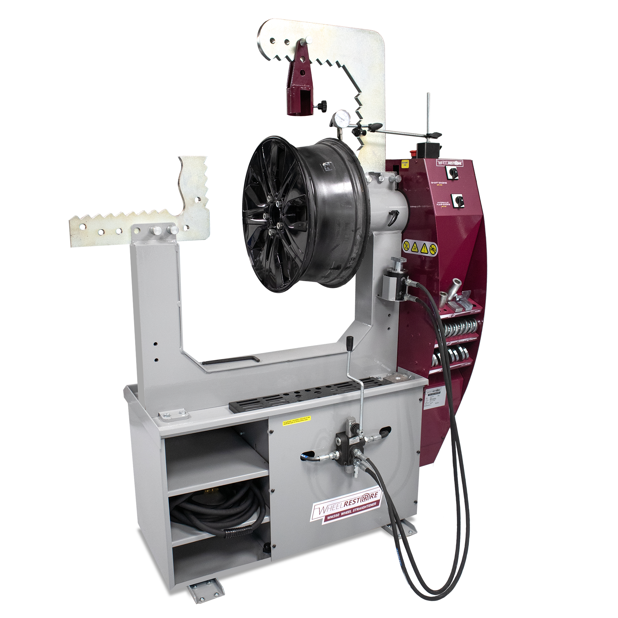 HBC Electro-hydraulic Wheel straightener & Press Machine -