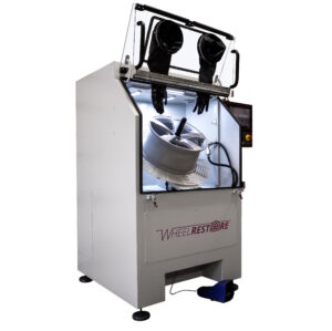 Wheel Blasting Machine (Semi-Automatic) w. built-in