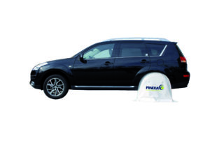 Finixa hjulmaskeringsduk 96 x 64 x 22cm