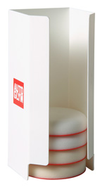 Veggholder for rondeller 125mm