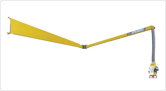 Spanesi Articulated arm 8 meter