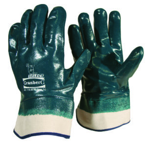 Hanske Nitril select blå str.10