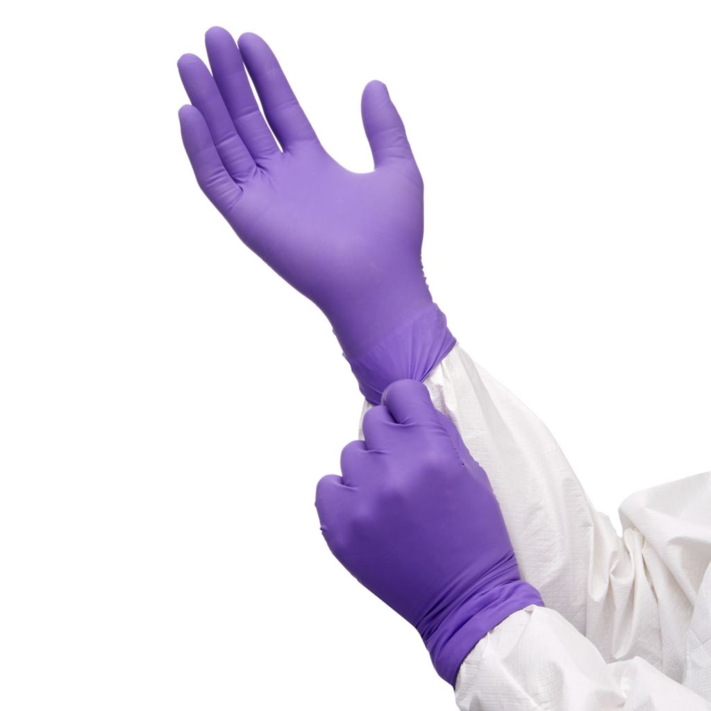 Hanske Kimberly-Clark Nitril lilla pudderfri - Bilde 2