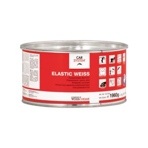 CarSystem Elastic hvit Finsparkel 2kg