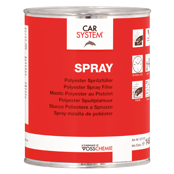 CarSystem Sprøyteplast 1,5kg