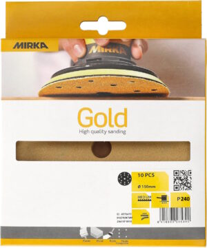 GOLD 150mm  GRIP  15H  240 SB