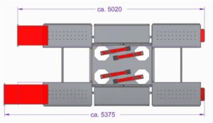 B-Tec Carry/Twin XL ramper for lave biler (fabr. mont v/ny)