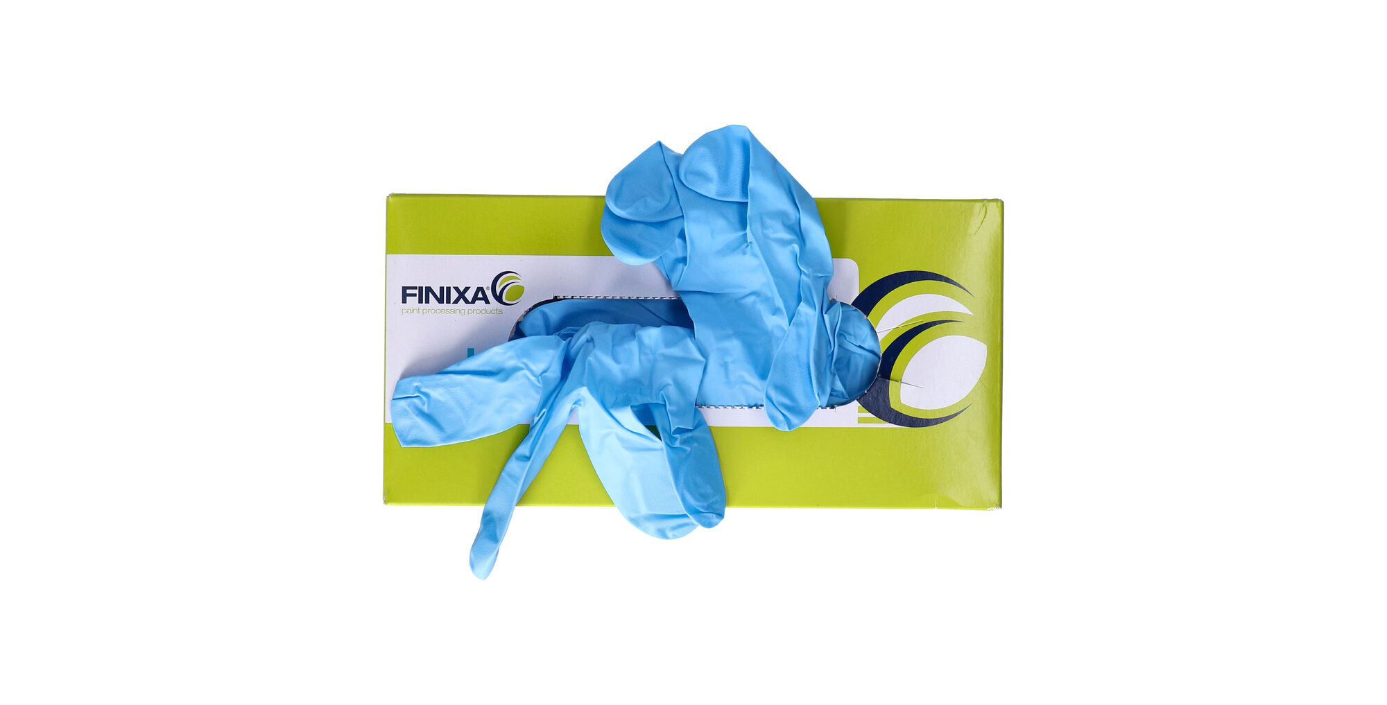 Finixa hanske nitril engangs blå 100pk - Bilde 2