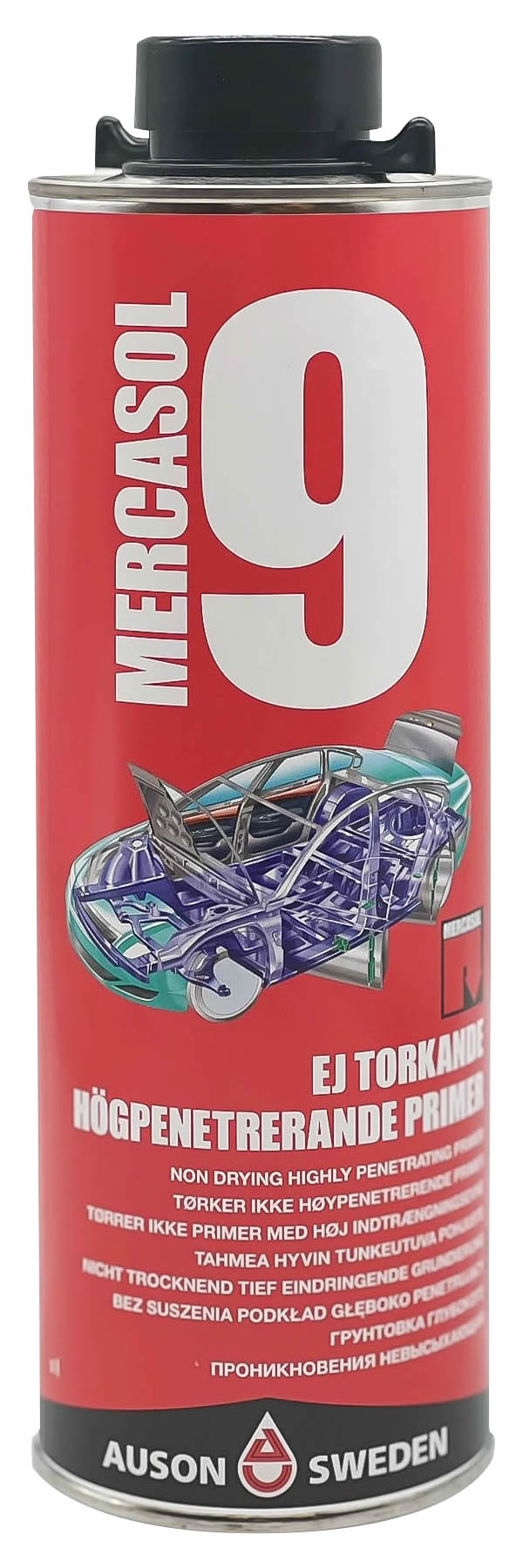 Mercasol 9 Høypenetrerende primer ikke tørkende 1L