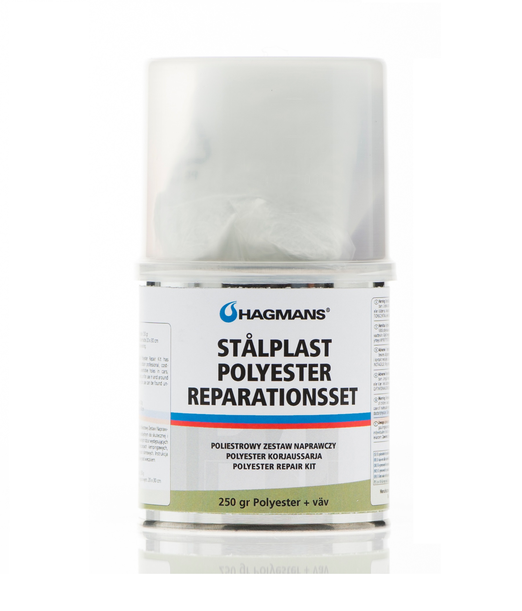 Hagmans Polyester reparationsset 250gr