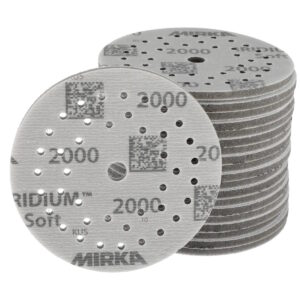 Mirka Iridium Soft 125mm Grip Multifit 2000, 20-pk