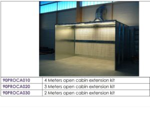 Spanesi forlengelse av sprøytevegg