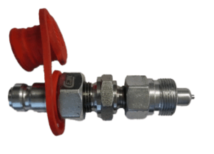 Spanesi kobling fra manuell pumpe til pneumatisk