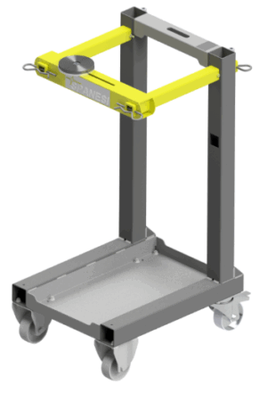 Spanesi hjuldolley kit H1245 max 5500kg m/hjul (4stk)