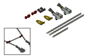 Spanesi mottrekksett mini-/pony-/multi-bench