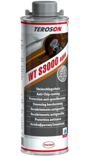 TEROSON® WT S3000 vannbasert body Grå, 1 l Flaske
