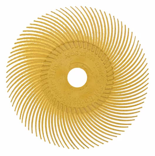 3M 30126 Radial Bristle Børste P80, Gul